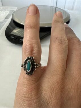 Sterling Silver Turquoise Ring